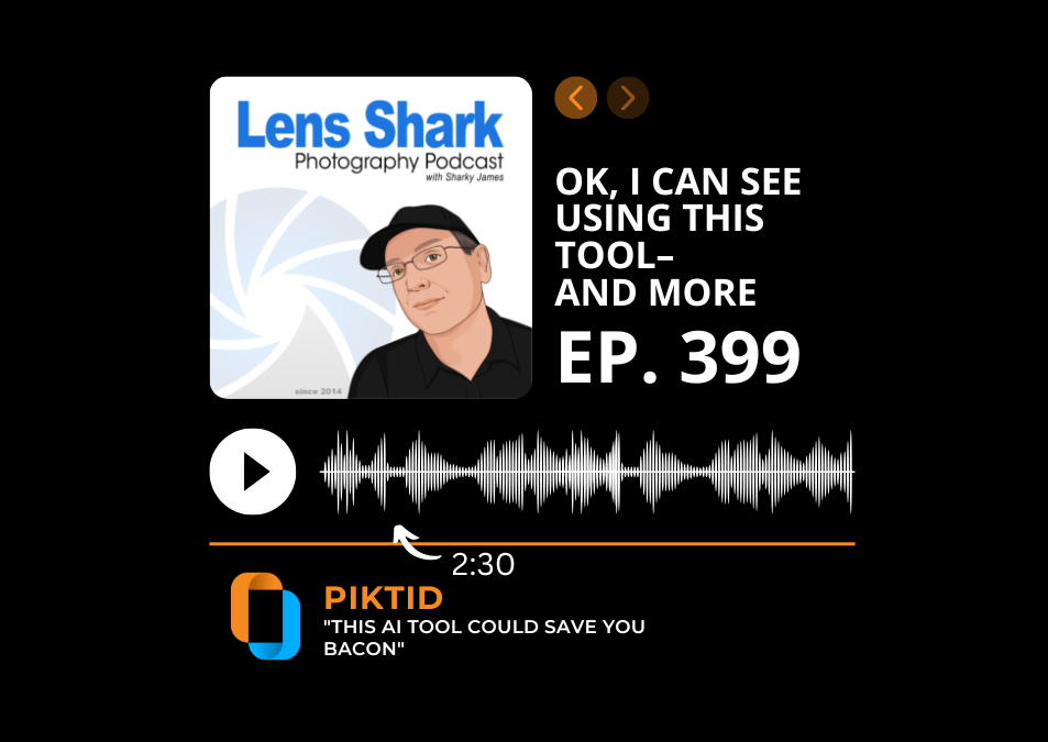 lens shark logo