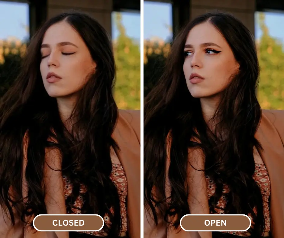 fix closed eyes in photo using AI by EraseID