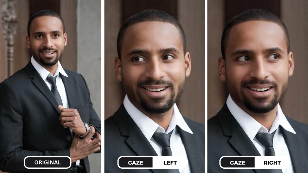 How to Change Eye Gaze Direction online photos