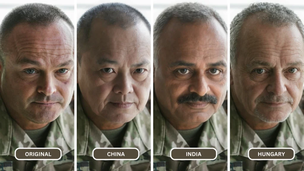 Multiple identities created using EraseID of a military person