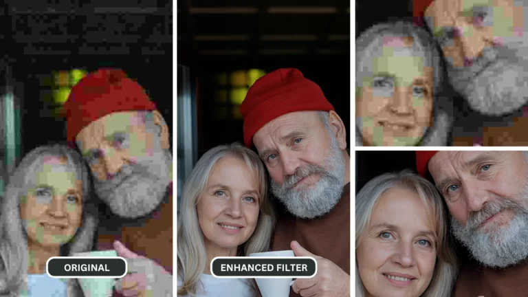 An Old woman with grey hair with an old man with white beard and red cap clicking a picture together as a couple